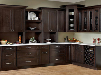 Espresso Shaker Cabinets